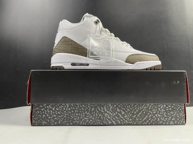 Reps LUCY Mocha (2018) Air Jordan 3 Retro 136064-122 0712